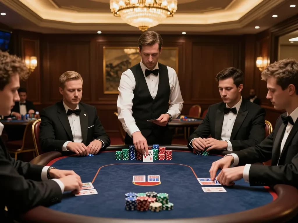 Rasakan keseruan mega slot saat permainan poker berisiko tinggi di kasino mewah.