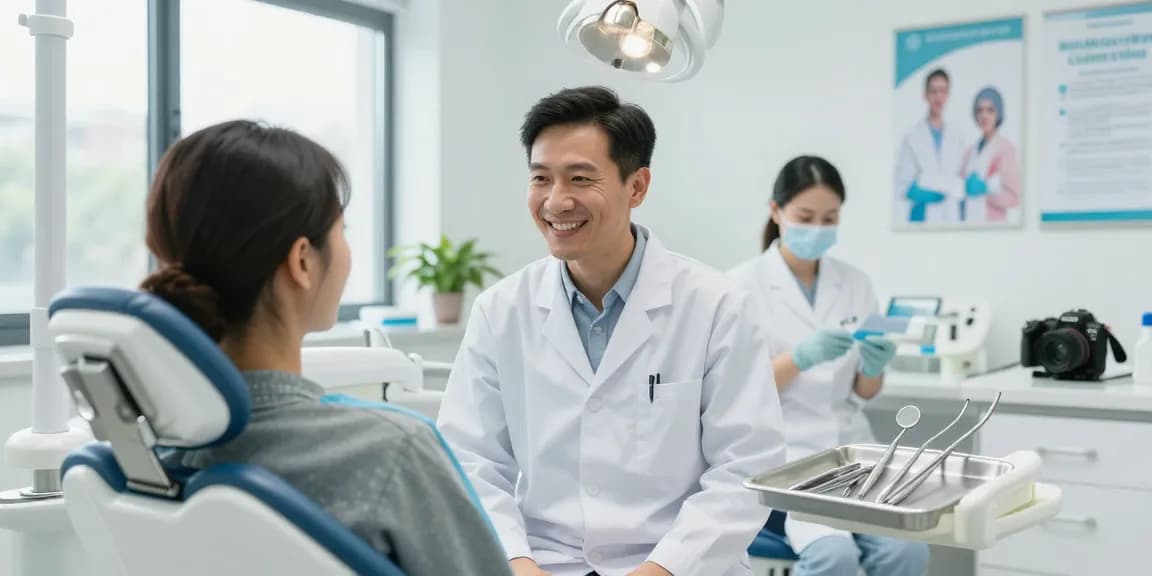 Visit a friendly dental clinic for a professional consultation and bright smile.