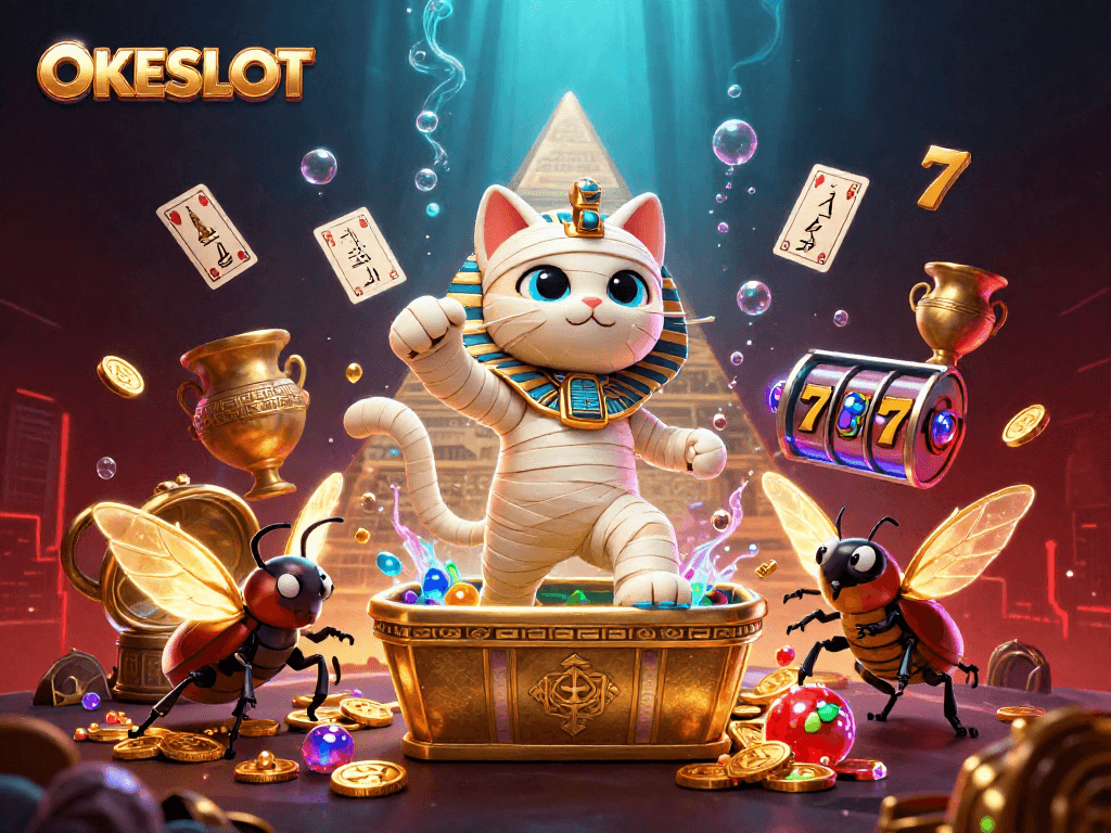Slot hebat di OKESLOT, menang besar dengan karakter unik di kasino online!