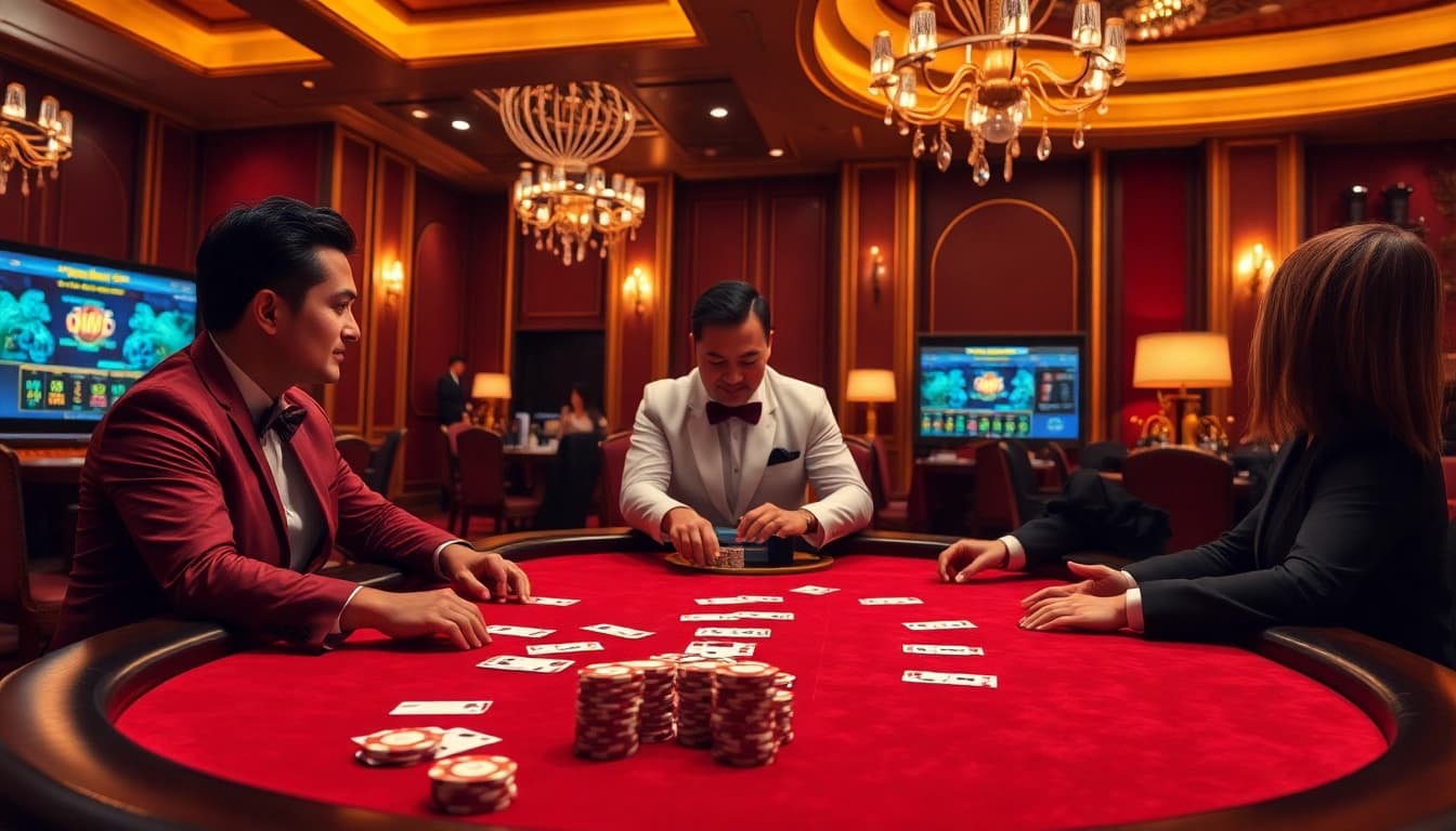 Rasakan kegembiraan taruhan berisiko tinggi di meja poker situs gacor yang dipenuhi pemain antusias.