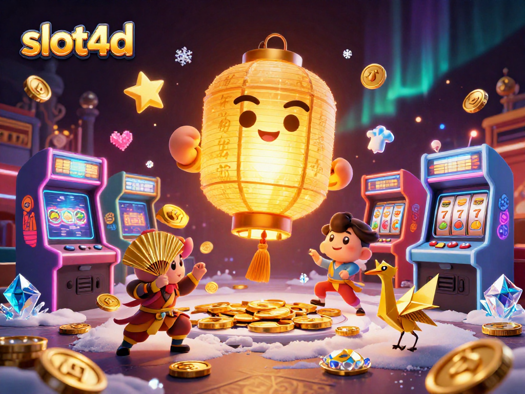 Menang di slot4d dengan karakter menarik dan mesin permainan yang berkilau