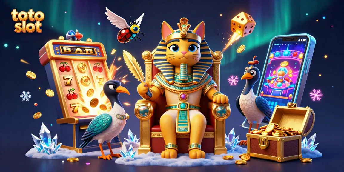 Serunya bermain toto slot dengan simbol jackpot dan imbalan menarik di kasino.