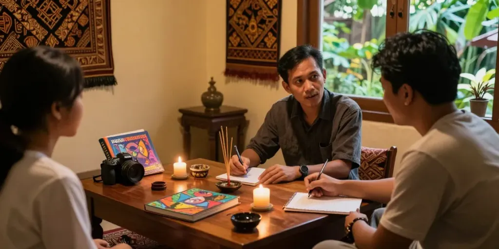 Pengalaman interpretasi mimpi dengan bukumimpi138 sebagai panduan penting di ruang tradisional yang nyaman.