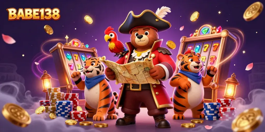 Rasakan keseruan bermain slot di BABE138 dengan ilustrasi kartun 3D yang memukau.
