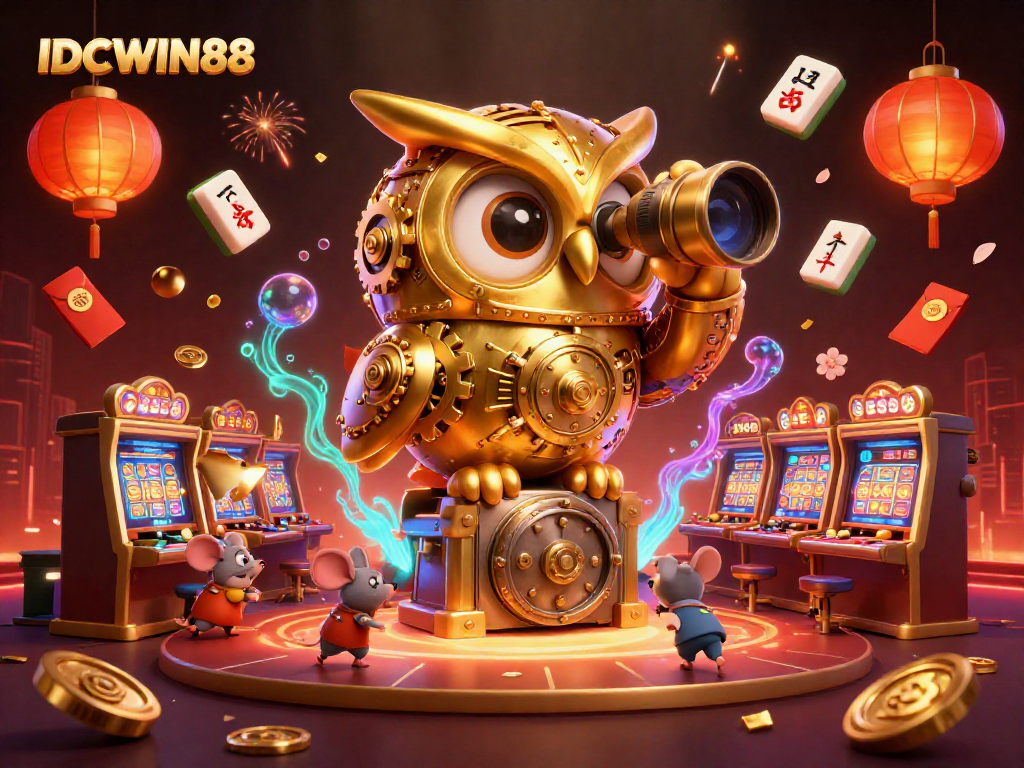 Engage with IDCWIN88's vibrant gaming world featuring interactive elements and characters.