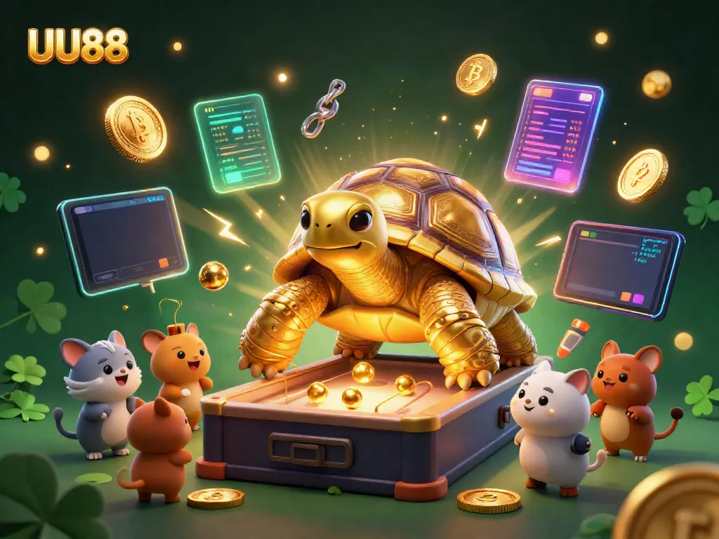 Experience exciting games with UU88's colossal tortoise pinball machine and cryptocurrency elements.