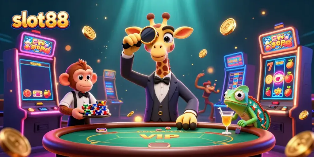 Memenangkan jackpot di slot88 dengan simbol buah menguntungkan dan kemenangan besar.