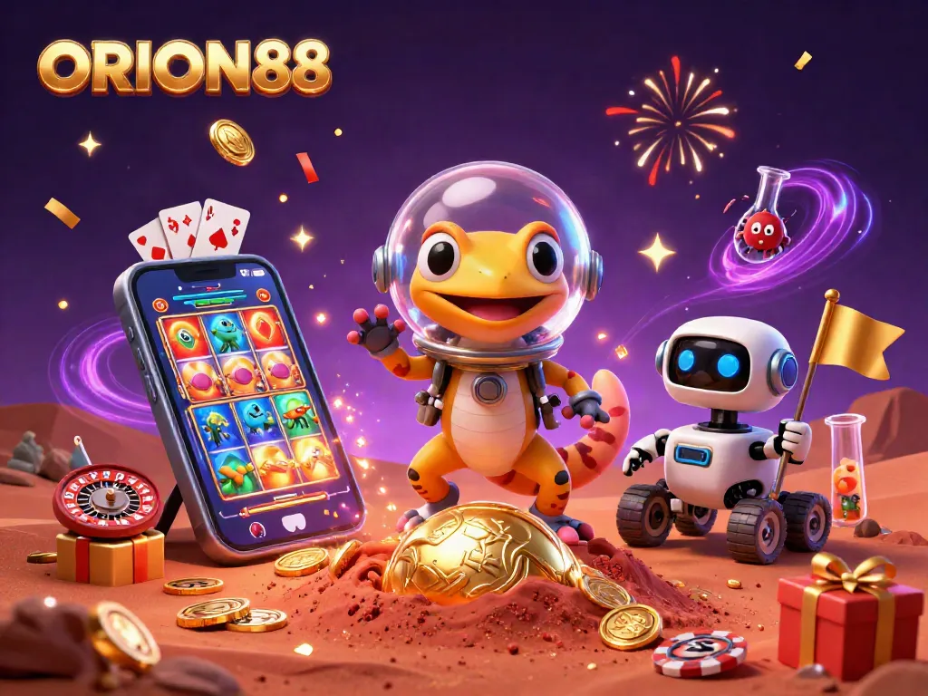 Experience thrilling wins with ORION88 in a cosmic gaming adventure full of excitement.