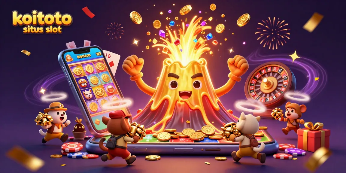 Bermain di koitoto situs slot yang menawarkan pengalaman slot online menyenangkan mulai dengan modal 10K.