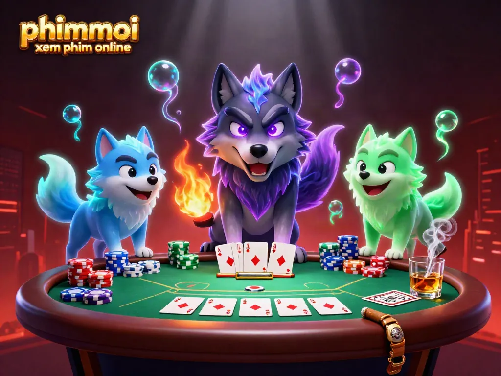 Play poker and explore phimmoi xem phim online with exciting animated wolf characters.