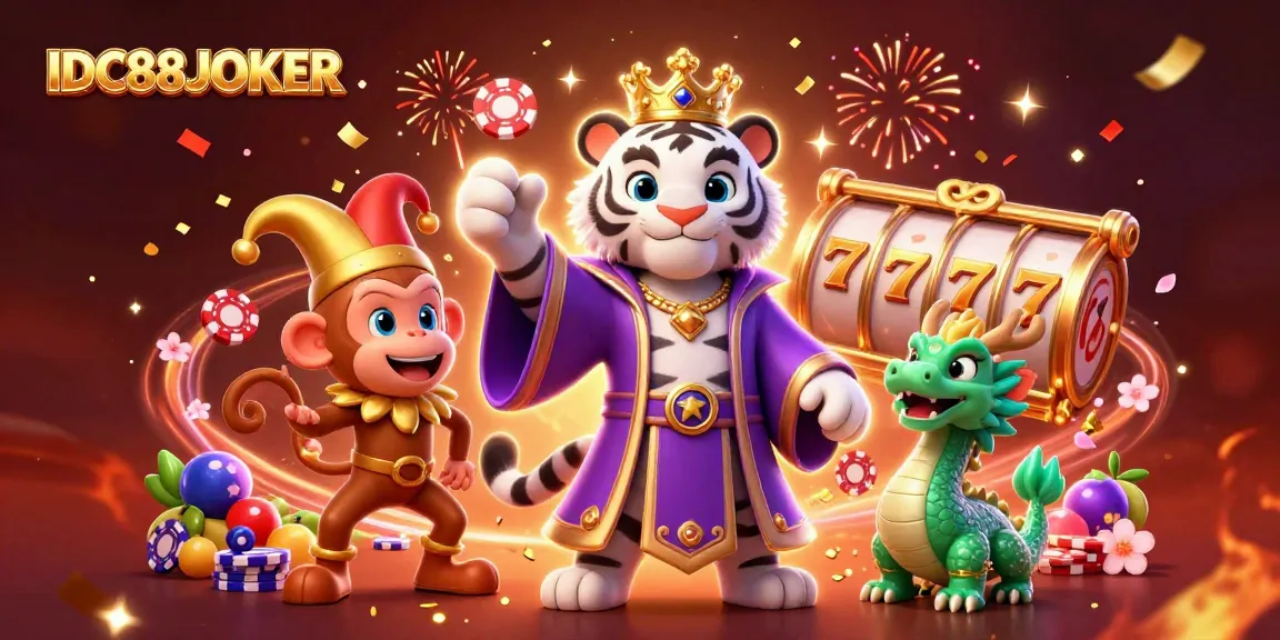 Play the captivating games at IDC88JOKER and enjoy thrilling wins with vibrant 3D characters!
