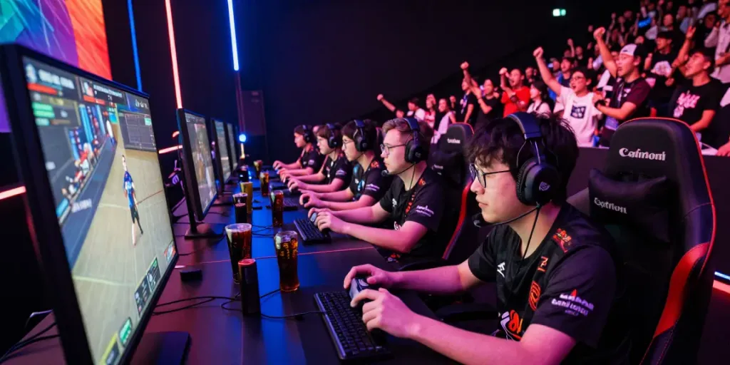 Kediritoto turnamen game dengan gamer bersaing di arena esports