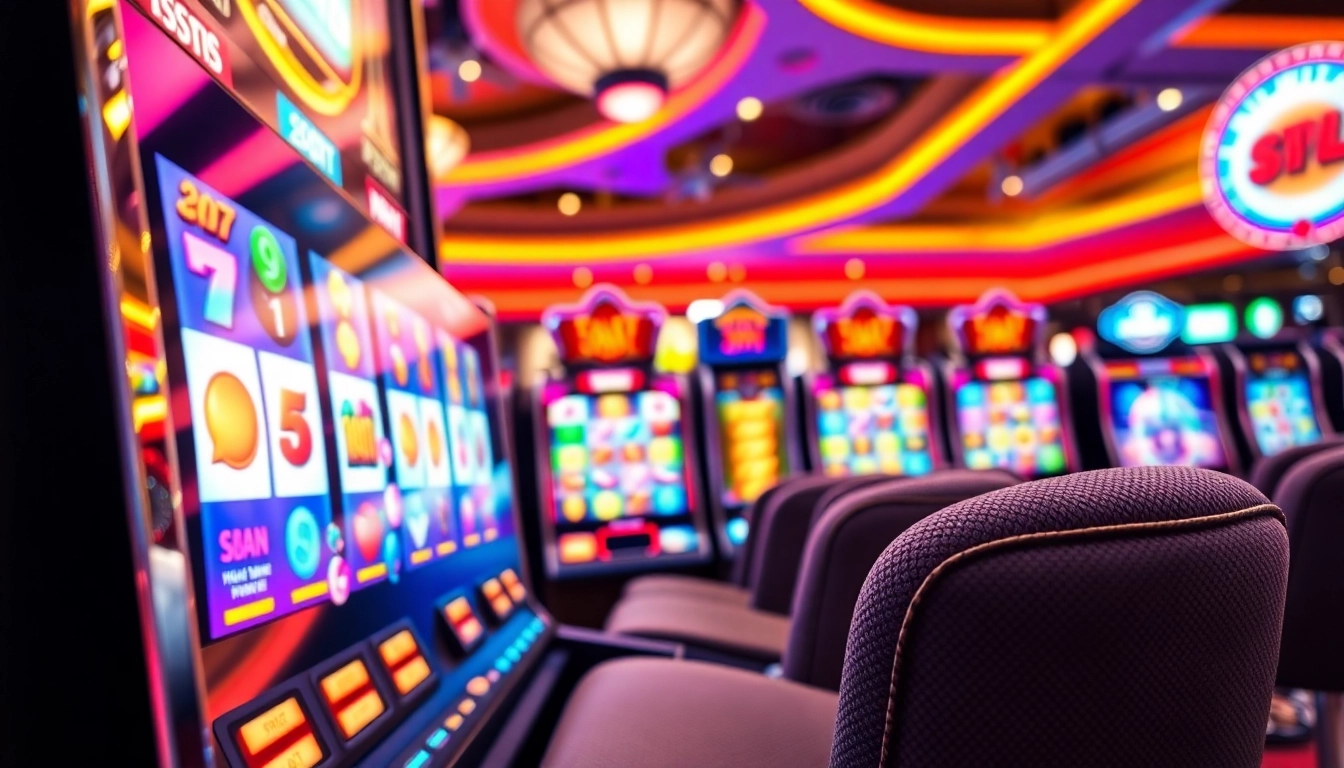 Menangkan slot gacor dengan grafis menakjubkan dan suasana kasino yang cerah.
