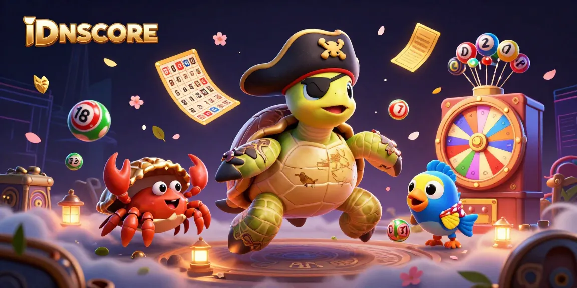 IDNSCORE players enjoying high odds with colorful casino elements in a vibrant underwater scene