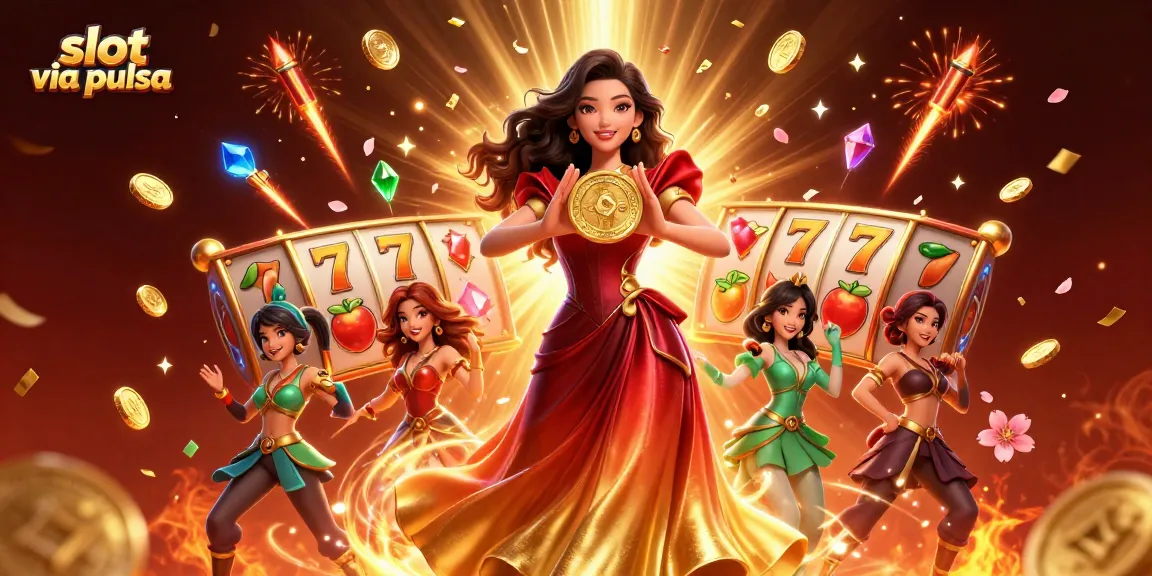 Play exciting games with slot via pulsa for seamless transactions in an engaging casino scene.