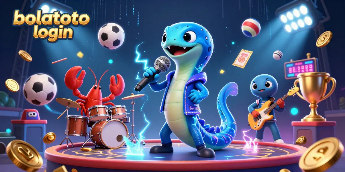 Experience bolatoto login with dynamic visuals in an underwater casino setting featuring a DJ eel