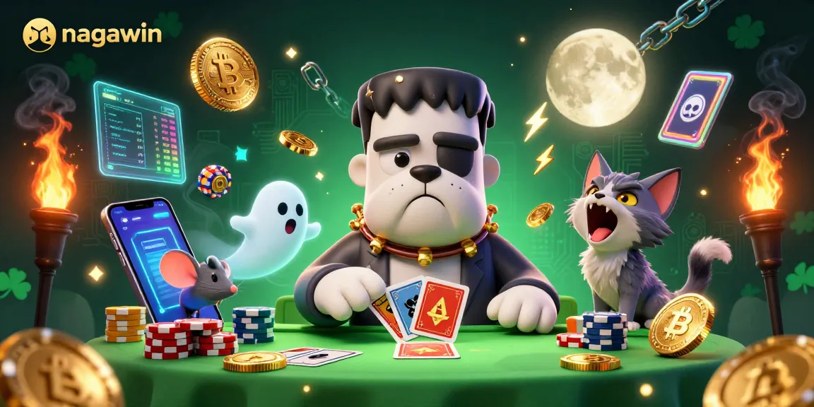 Nagawin enhances gaming experience with its vibrant 3D scene featuring unique characters and engaging casino elements.