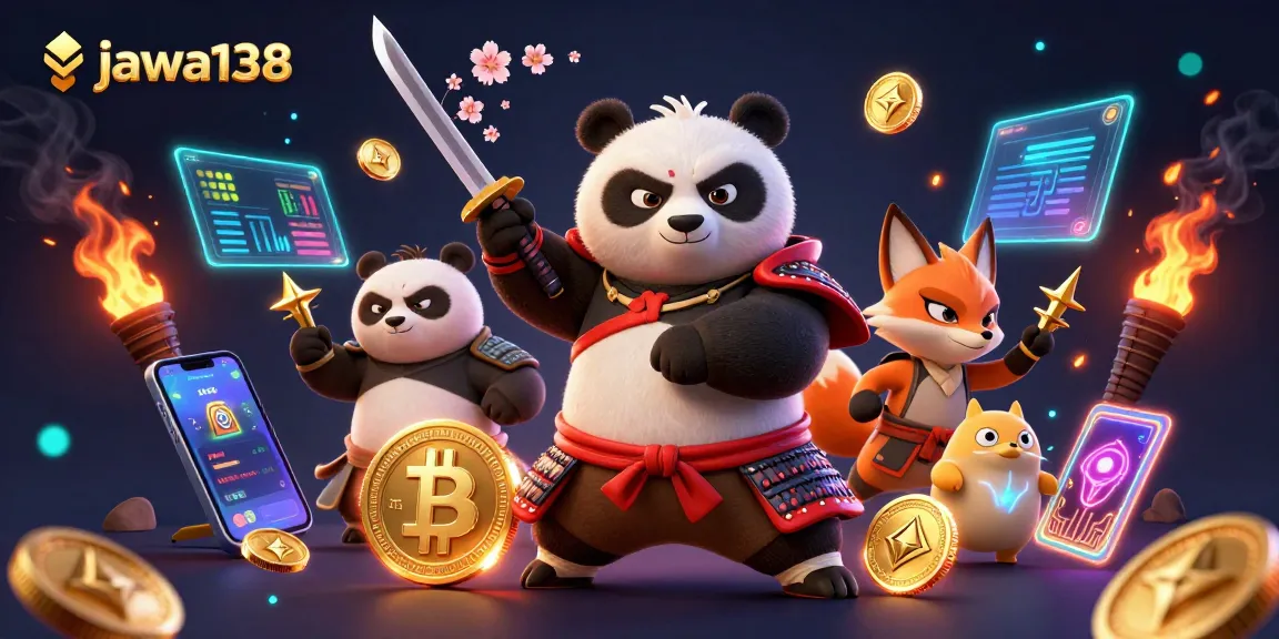 Jawa138 menawarkan peluang bermain yang menarik dengan samurai panda dan ninja fox