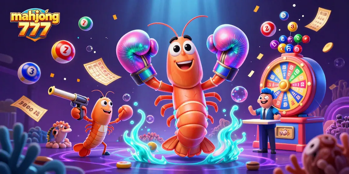 Experience thrilling mahjong 777 gameplay with lively characters and dynamic elements in vibrant casino art.