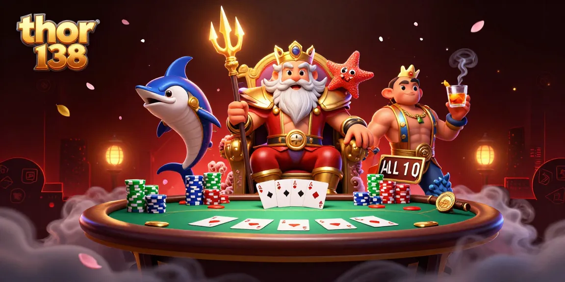 Mainkan thor 138 dengan kasino online yang menyenangkan bersama komponen poker yang menarik.