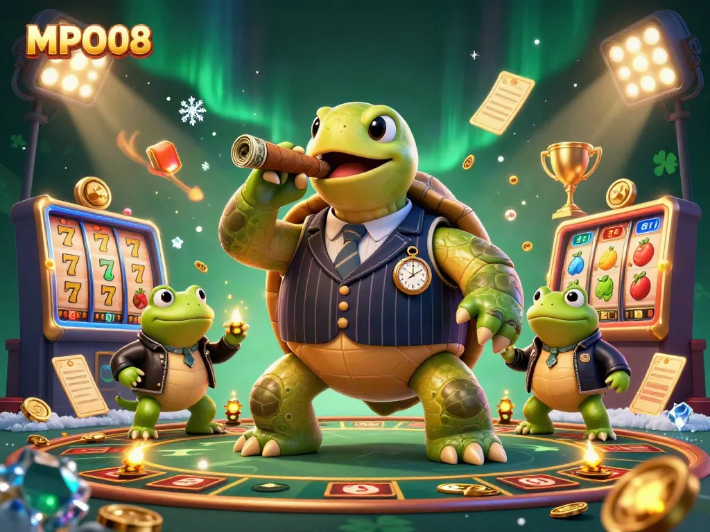 MPO08 offers an exciting online gaming experience with vibrant visuals, dynamic slot games, and engaging characters.