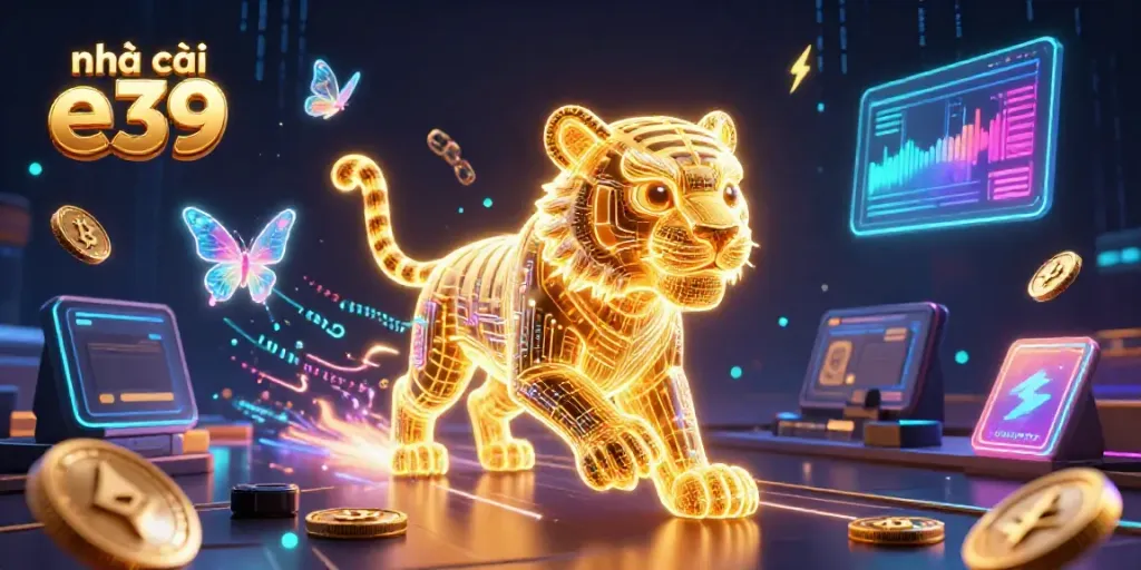 Engage in thrilling gambling action with nhà cái e39 at a vibrant digital casino.
