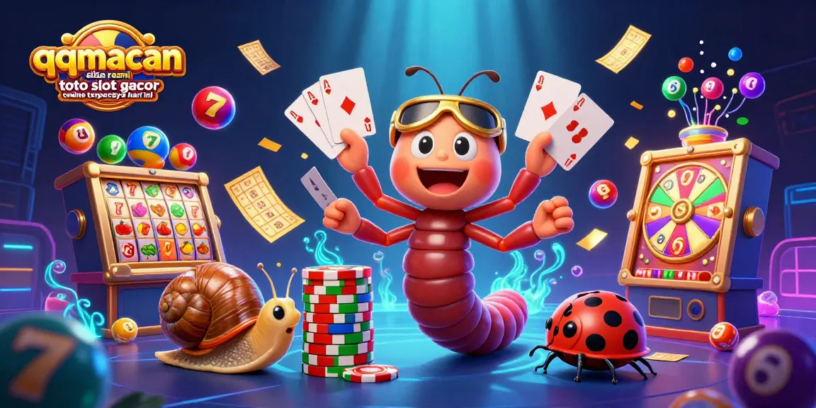 qqmacan situs resmi toto slot gacor online terpercaya hari ini menampilkan dealer unik dalam skenario kasino yang meriah