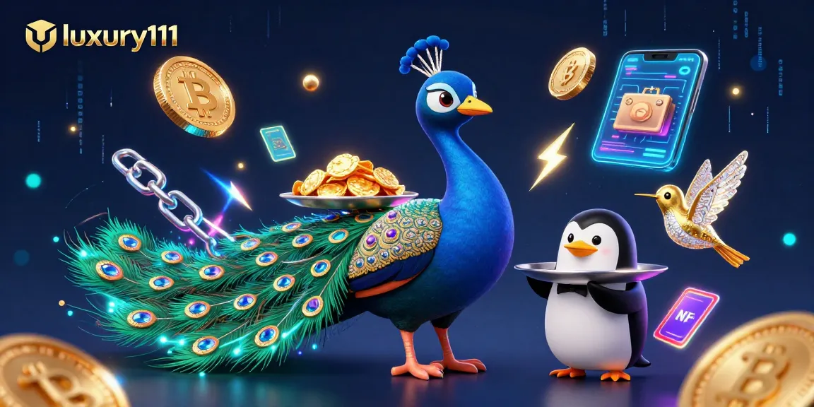 Experience luxury111 casino excitement with colorful characters and dynamic gaming elements.