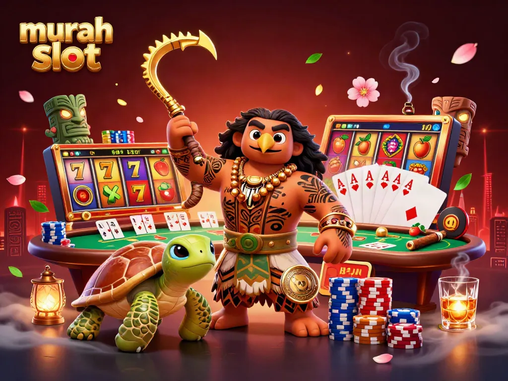 Menangkan jackpot di permainan murah slot dengan ilustrasi 3D yang menarik.