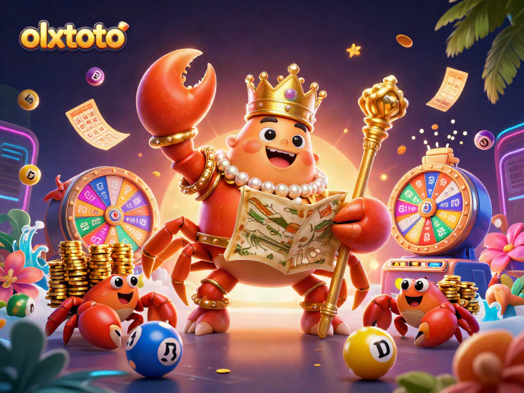 Menangkan hadiah di olxtoto dengan ilustrasi kasino 3D penuh warna dan karakter unik.