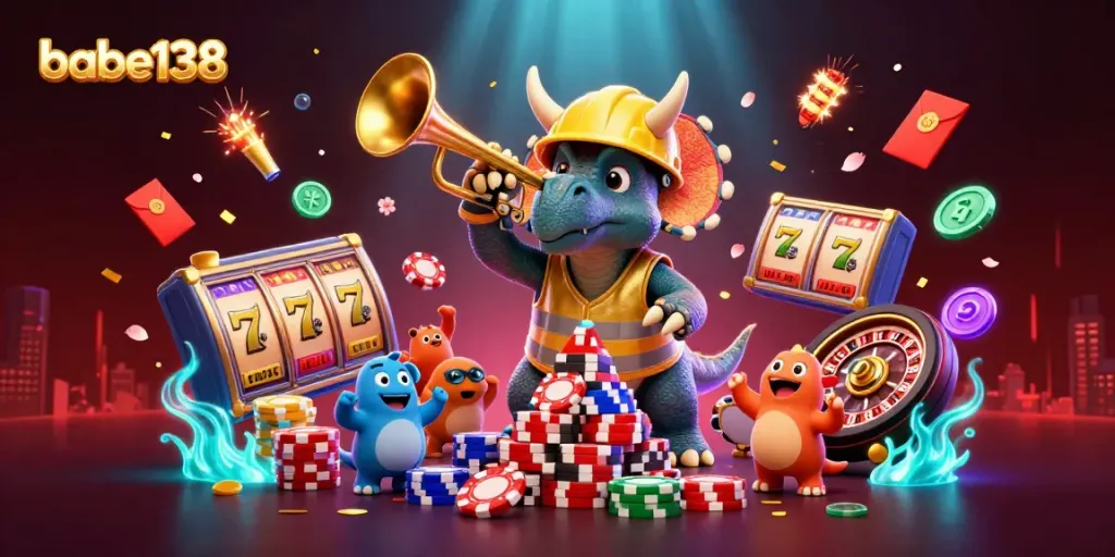 Menangkan jackpot slot yang mengesankan di BABE138 dengan tampilan permainan yang berwarna-warni.