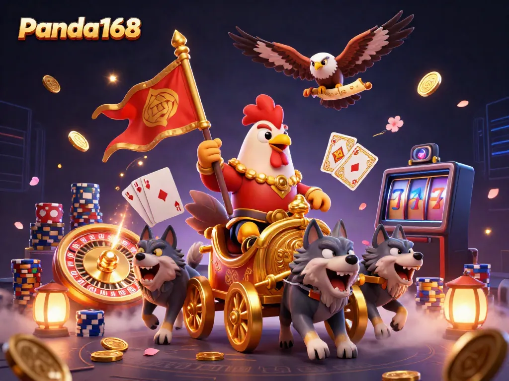 Panda168 menawarkan pengalaman bermain dengan chariot emas di portal permainan online terpercaya.