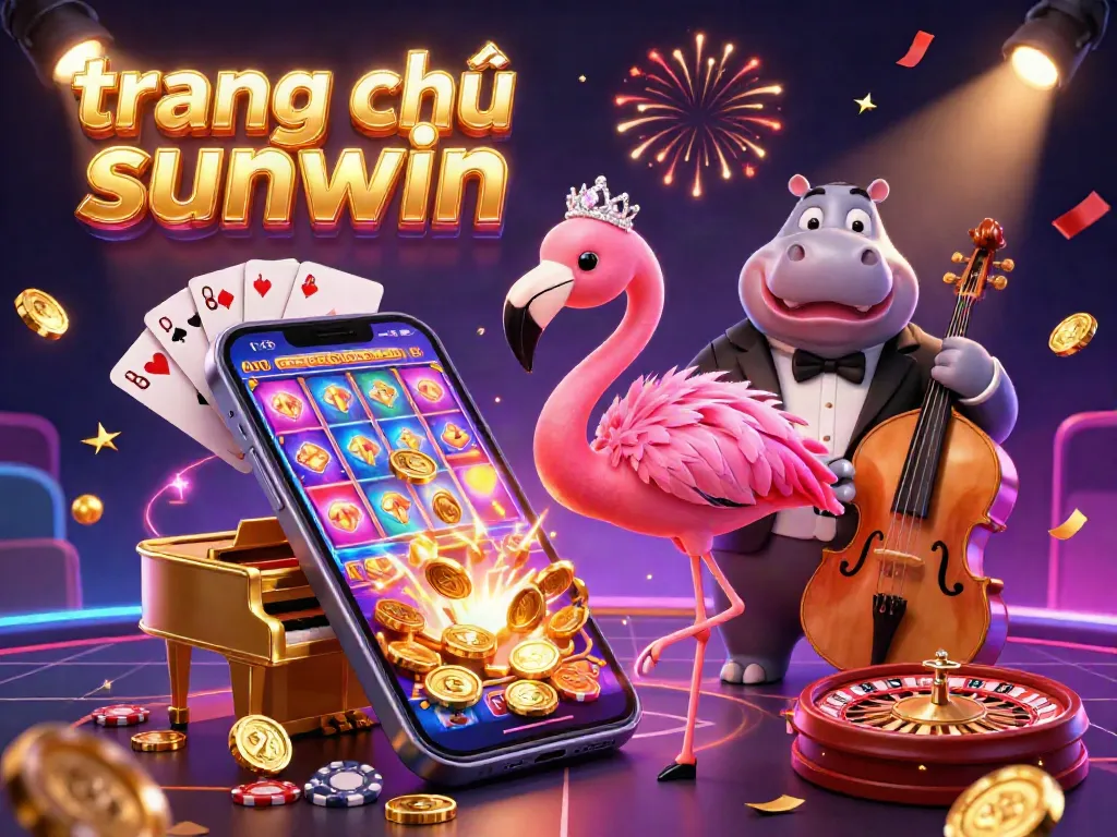 Experience the excitement at trang chủ sunwin with vibrant casino characters and thrilling gaming action.