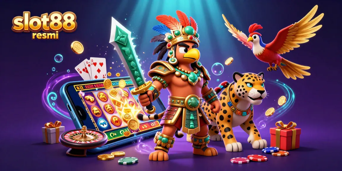 Menangkan slot88 resmi dengan berbagai simbol permainan yang menggiurkan dan kemewahan kasino di sekitarnya.