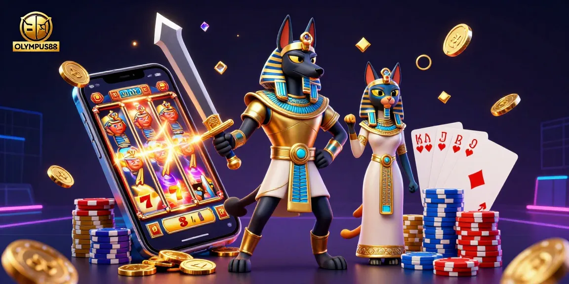 Engage with the vibrant OLYMPUS88 gaming experience featuring legendary characters and dynamic slot action.
