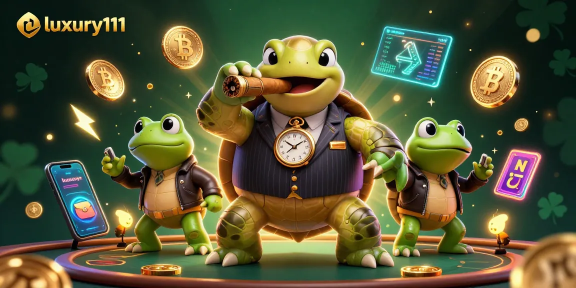 Experience the excitement of luxury111 slots with dynamic characters and rich casino elements.