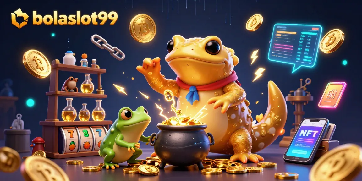 Spin to win with bolaslot99 in a vibrant 3D casino scene filled with digital treasures.