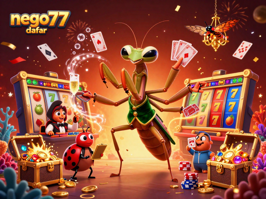 Engage with the best online casinos at nego77 daftar featuring exciting card games and slots.