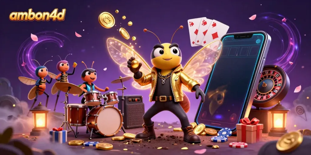 Enjoy exhilarating gaming with ambon4d featuring vibrant 3D casino characters and exciting slot visuals.