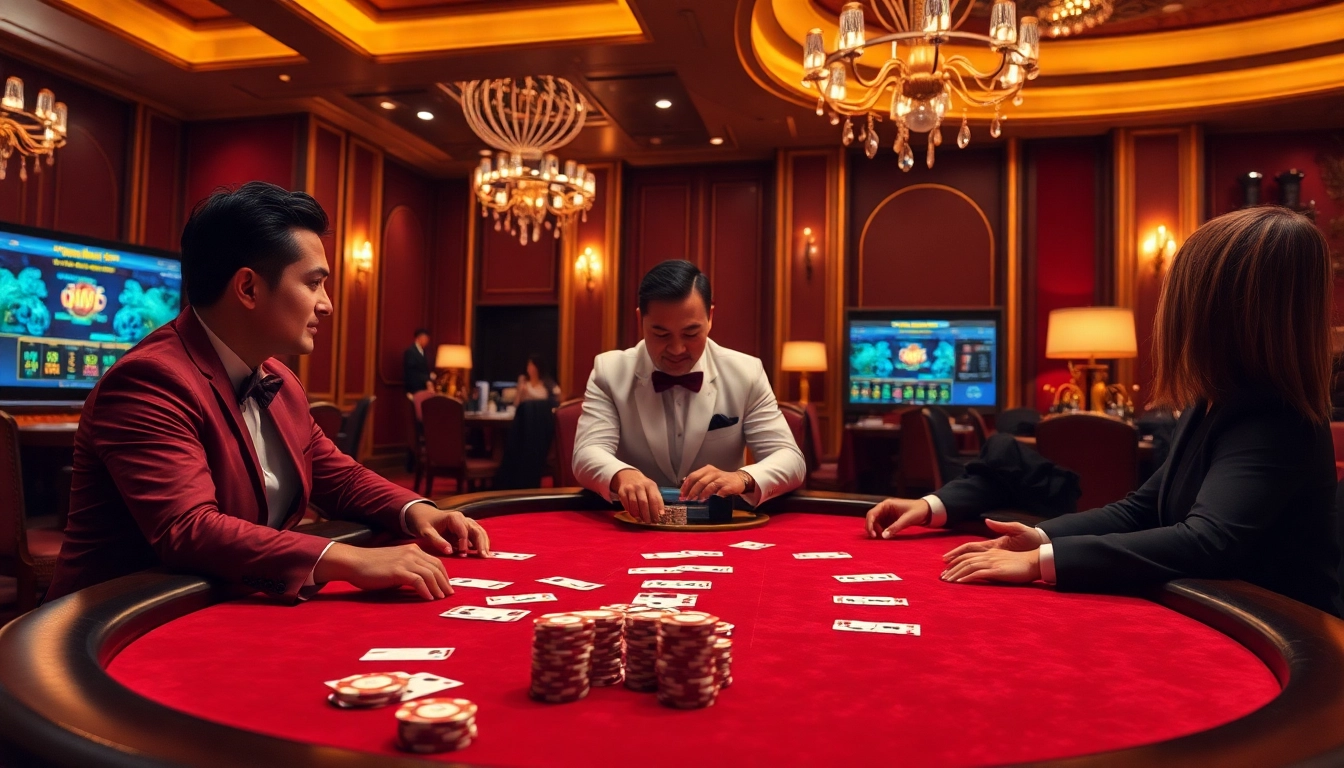 Rasakan kegembiraan taruhan berisiko tinggi di meja poker situs gacor yang dipenuhi pemain antusias.