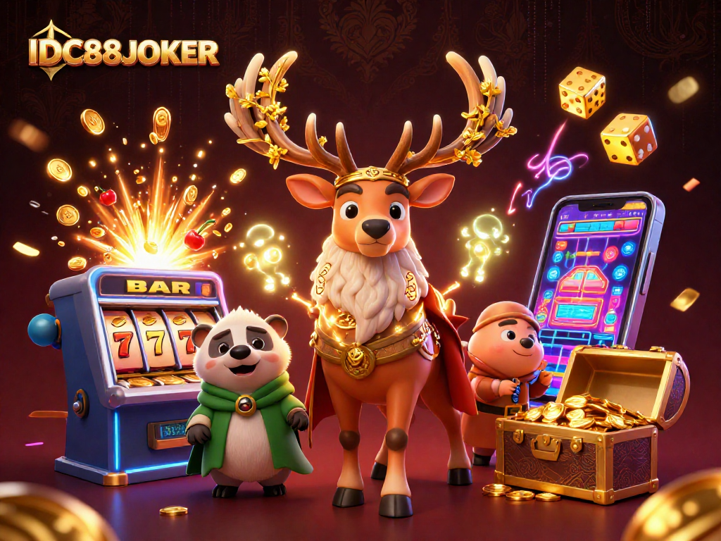 Experience exhilarating wins at IDC88JOKER with dynamic casino game elements and enchanting characters.