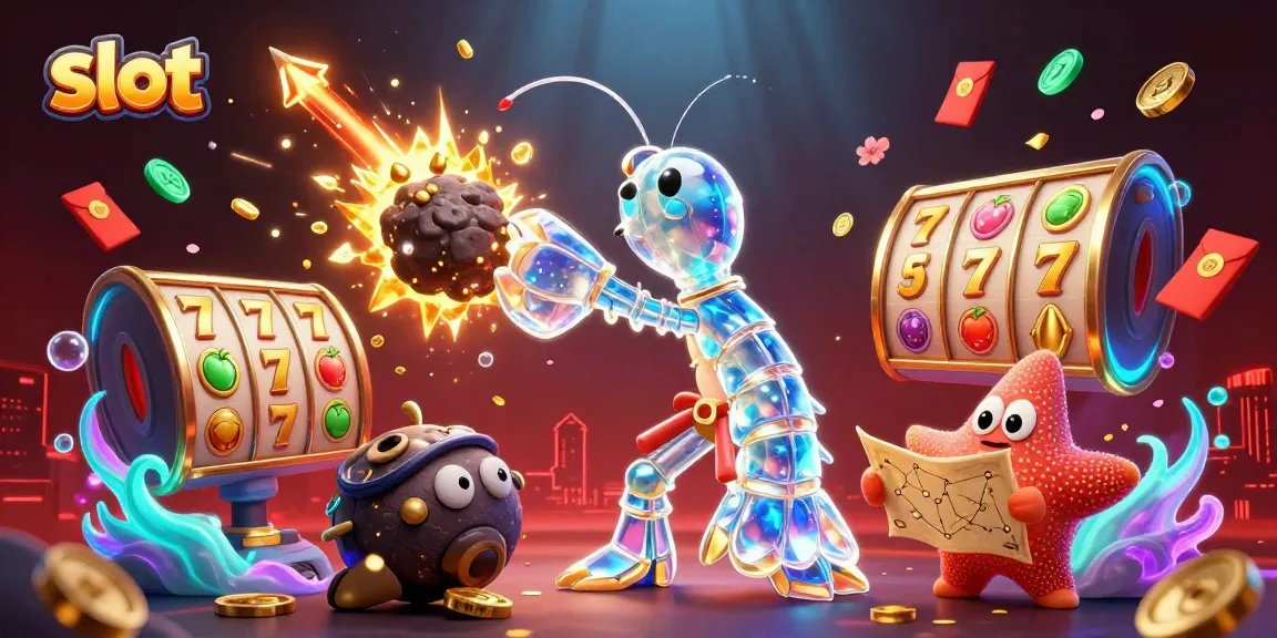 Spin the slot reels with vibrant animations and dynamic casino elements for a thrilling gaming experience.