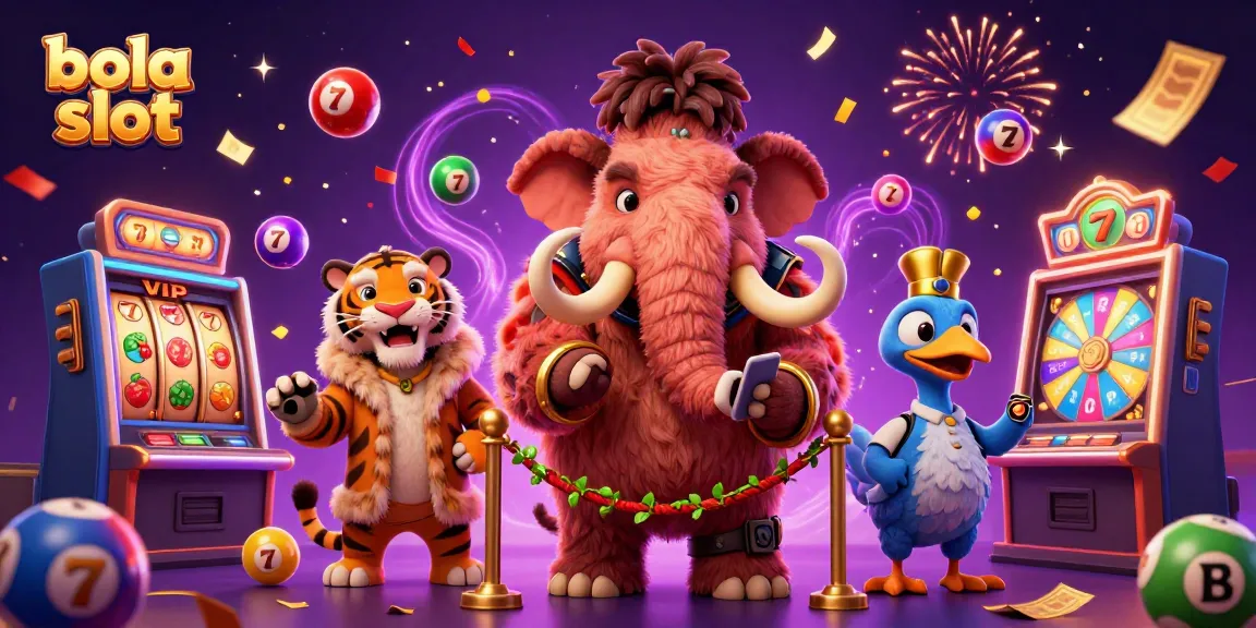 Engage with exciting bola slot games featuring vibrant characters and colorful elements.