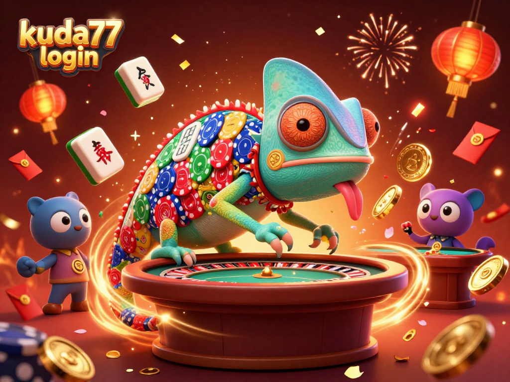 Permainan slot dengan kuda77 login yang menguntungkan dari kasino online penuh warna dan elemen keberuntungan.