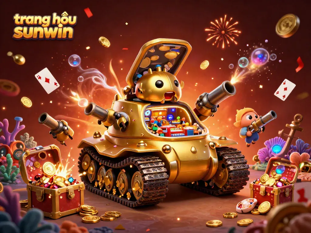 Experience the excitement of gameplay on trang chủ sunwin with a dynamic casino illustration featuring vibrant colors and energetic characters.