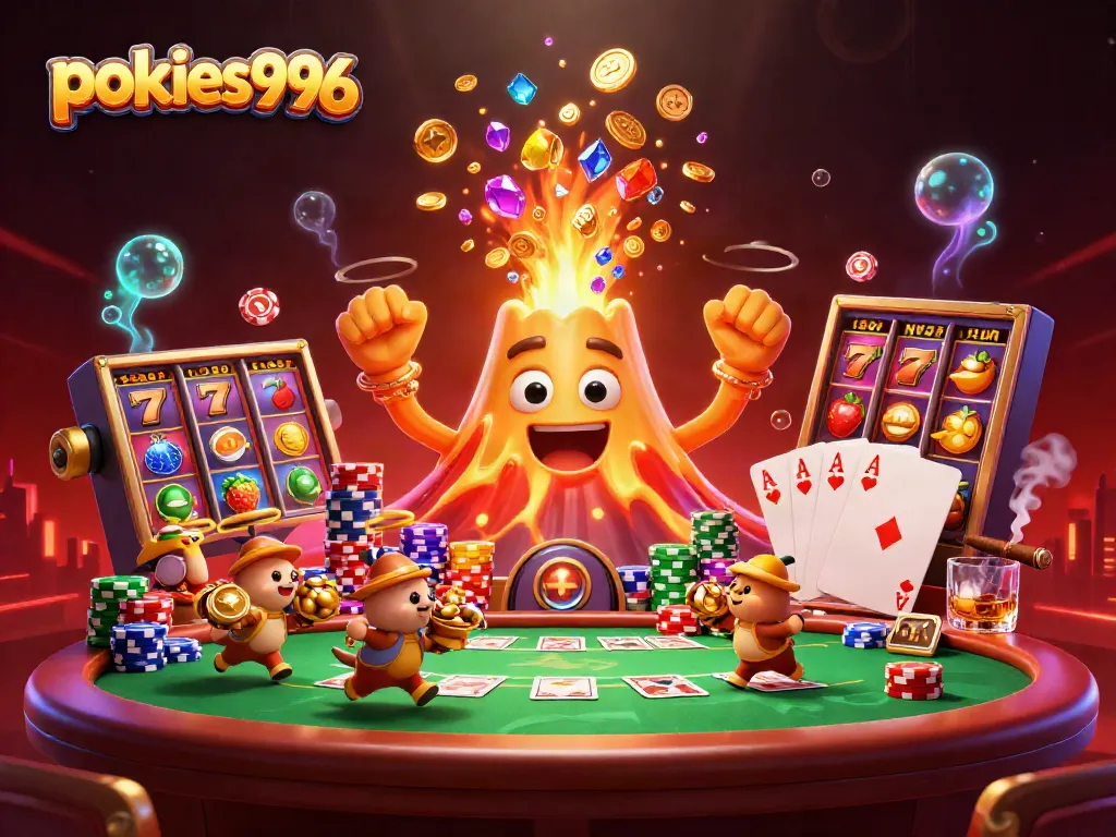 Spin the reels at pokies996 and uncover golden treasures amid a volcanic eruption of rewards.