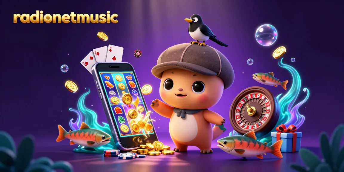 Menggunakan radionetmusic untuk bermain slot dengan penuh energi dan kegembiraan di dalam gambar yang menarik ini.