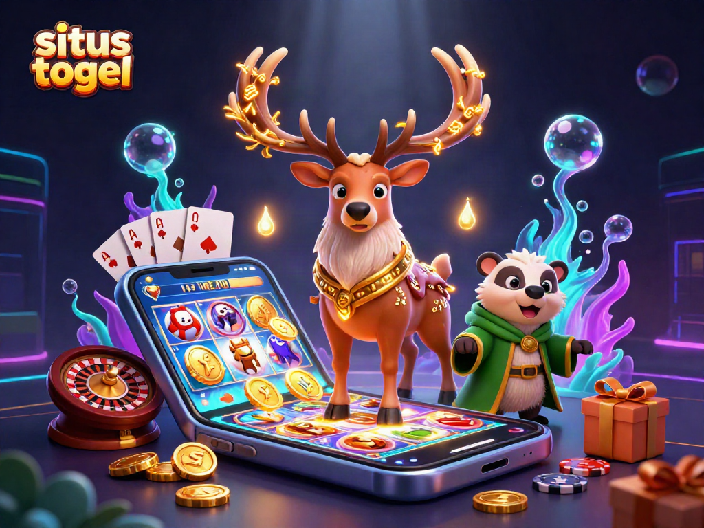 Menangkan permainan di situs togel dengan ilustrasi kasino yang memikat.