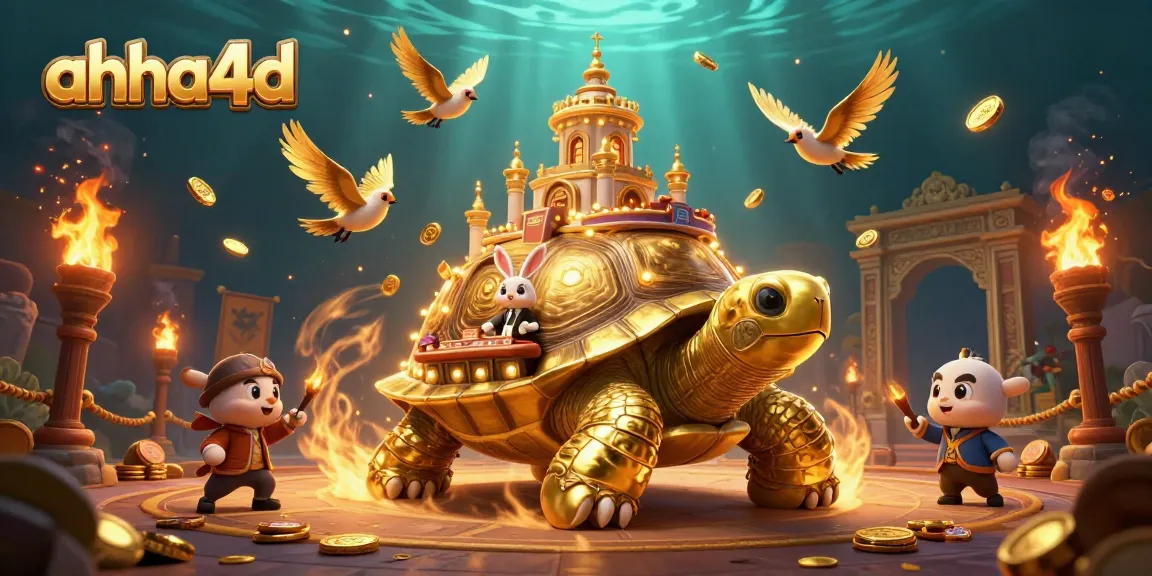 Experience the excitement of ahha4d with golden tortoise casino and a rabbit dealer for thrilling gameplay.